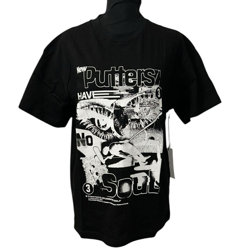 Students Men's Tan Printed Graphics Cotton
T-shirt(Size Small)